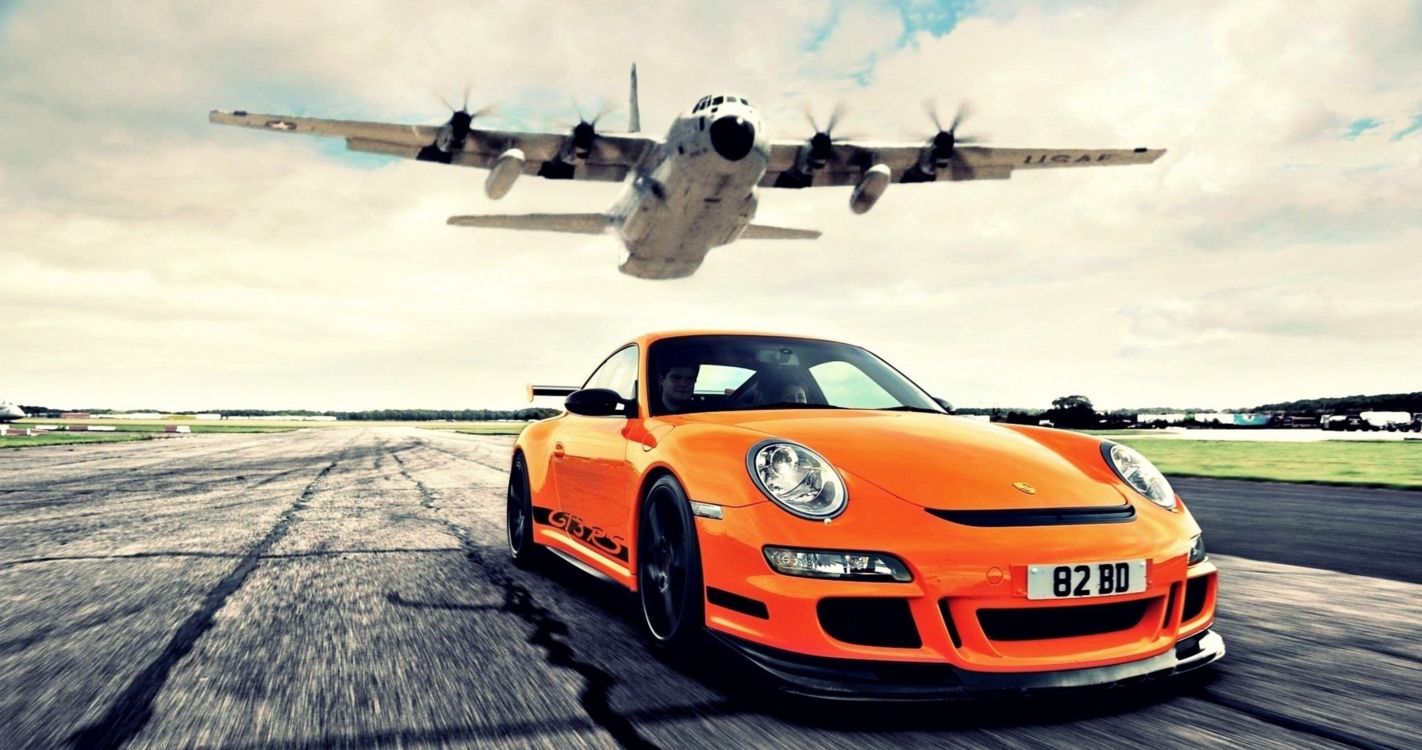 Обои авто, суперкар, Ламборгини авентадор, porsche 911 gt3, спорткар в разрешении 4096x2160