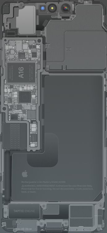 Обои iPhone 13, яблоко, космический черный, технологии, инженерия в разрешении 1179x2556
