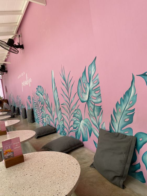 Обои Индонезия, бали, стена, арт, дизайн в разрешении 1536x2048