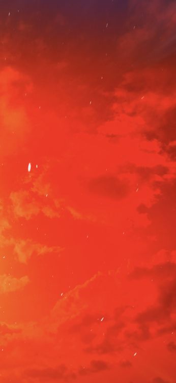 Обои Red “Volcanic” в разрешении 1125x2436