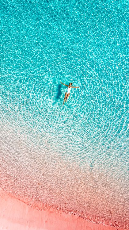 Обои вода, пляж манджарит, Комодо, гидроресурсы, жидкий в разрешении 2250x4000