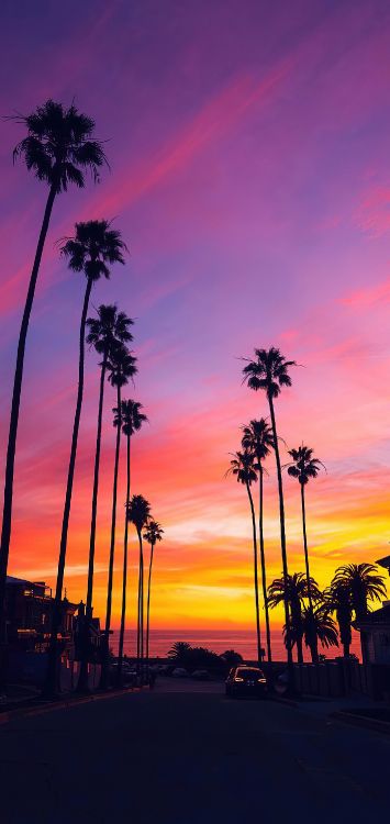 Обои пальмовые рощи, облако, атмосфера, растение, дерево в разрешении 1420x3000