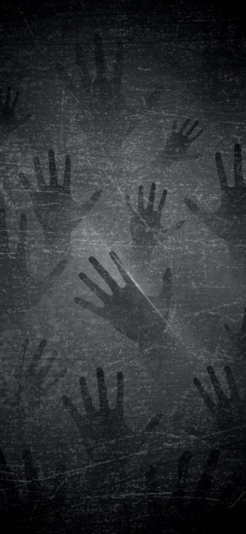 Обои аминопласт, палец, монохромный, жест, большой палец в разрешении 1080x2340