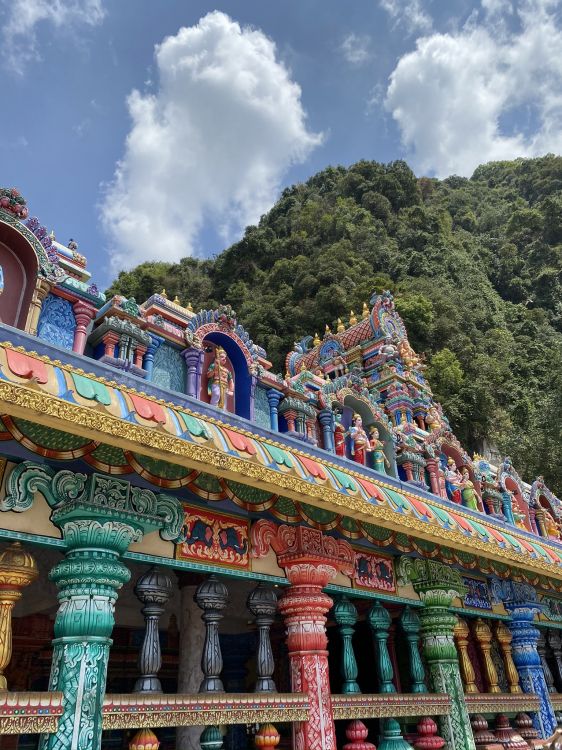 Обои китайская архитектура, туризм, синий, архитектура, облако в разрешении 1536x2048