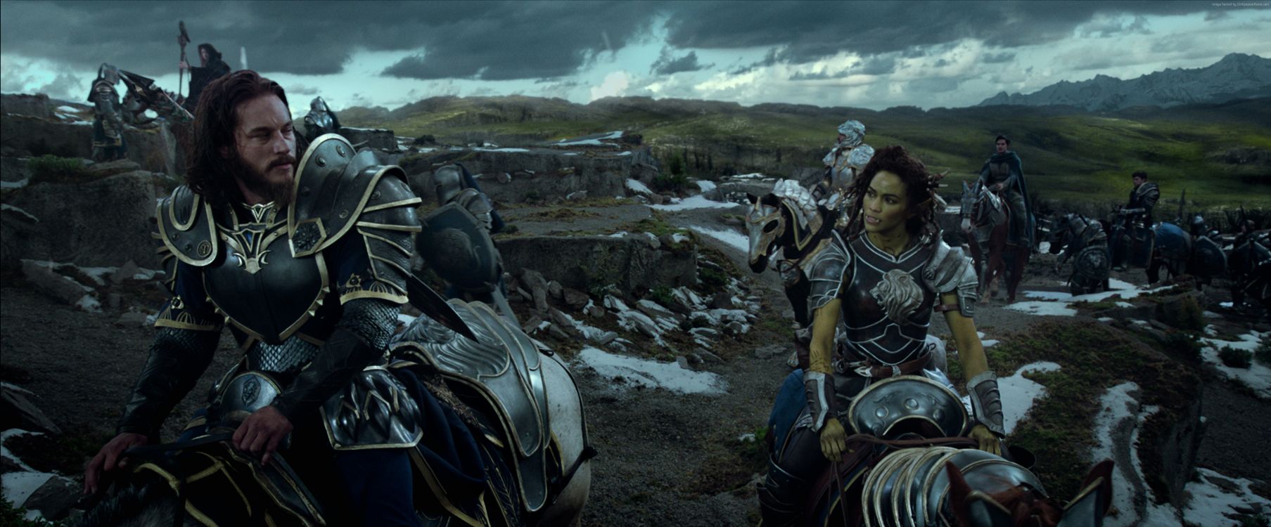 Обои Данкан Джонс, варкрафт, Андуин Лотар, Warcraft II Tides of Darkness, компьютерная игра в разрешении 5120x2124