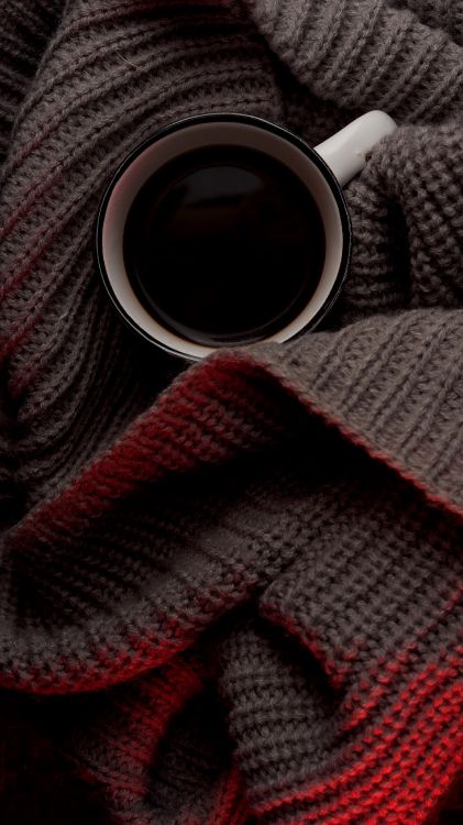 Обои посуда, чашка, кофейная чашка, рукав, ткань в разрешении 1800x3200