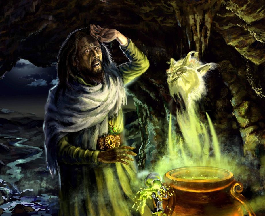 Обои магия, маг, мифология, пророк, арт в разрешении 2040x1660