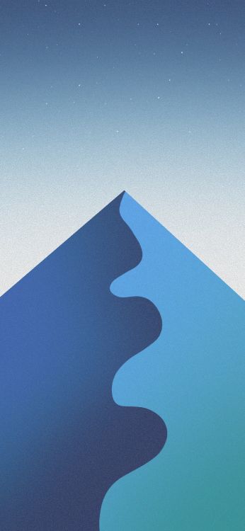 Обои окружающая среда, прямоугольник, склон, материальное свойство, Аква в разрешении 1284x2778