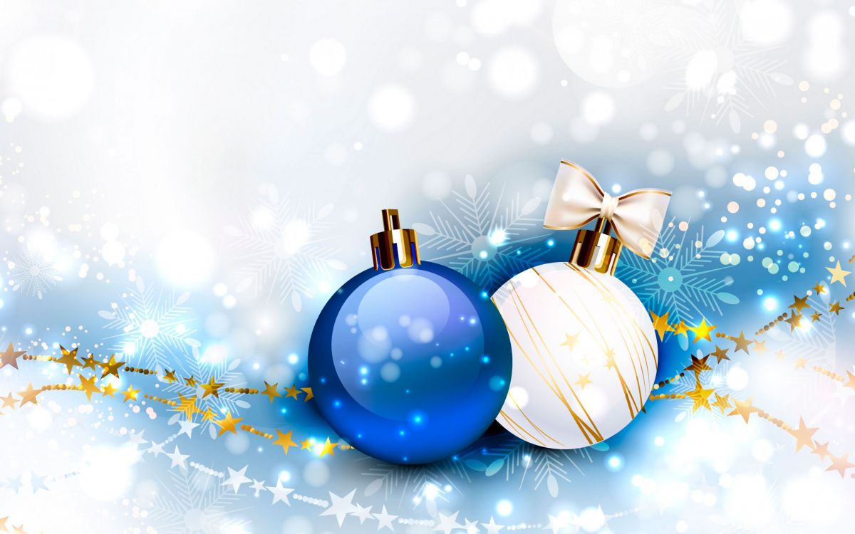 Обои Рождественский день, Новый год, иллюстрация, рождественский орнамент, Рождественские украшения в разрешении 2560x1600