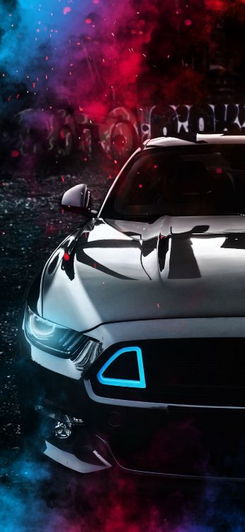 Обои спорткар, легковые автомобили, суперкар, Авто шоу, решетка в разрешении 1407x3045