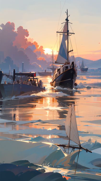 Обои корабль, перевозка воды, вода, лодка, судно в разрешении 936x1664