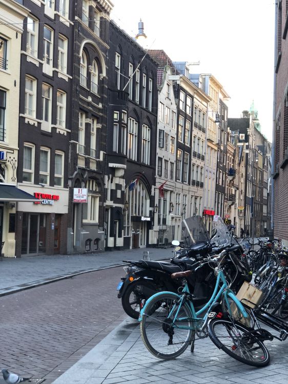 Обои переулок, дорожный велосипед, велосипед, мотоцикл, велосипедная шина в разрешении 1536x2048