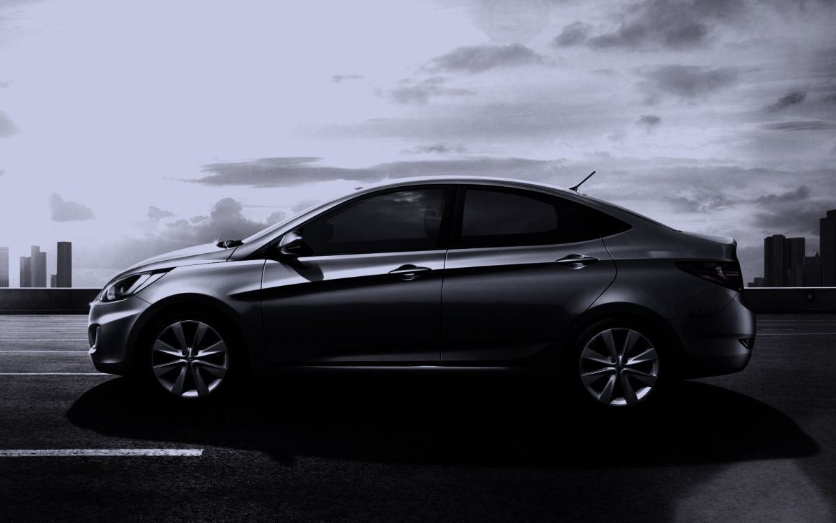 Обои автомобиль среднего размера, Хендэ Мотор Компании, авто, компактный автомобиль, малолитражный автомобиль в разрешении 1920x1200