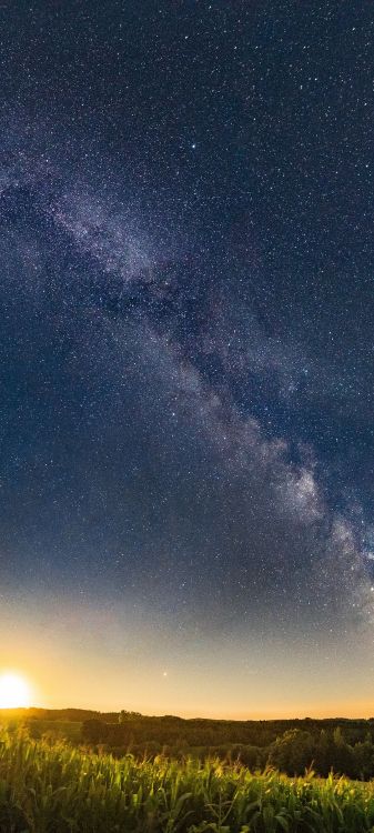 Обои амолед, облако, атмосфера, мир, лазурный в разрешении 1080x2400