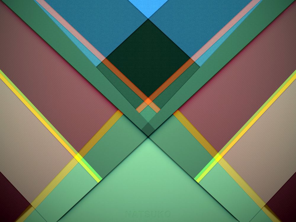 Обои абстрактное искусство, Геометрическая форма, геометрия, арт, зеленый в разрешении 2048x1535