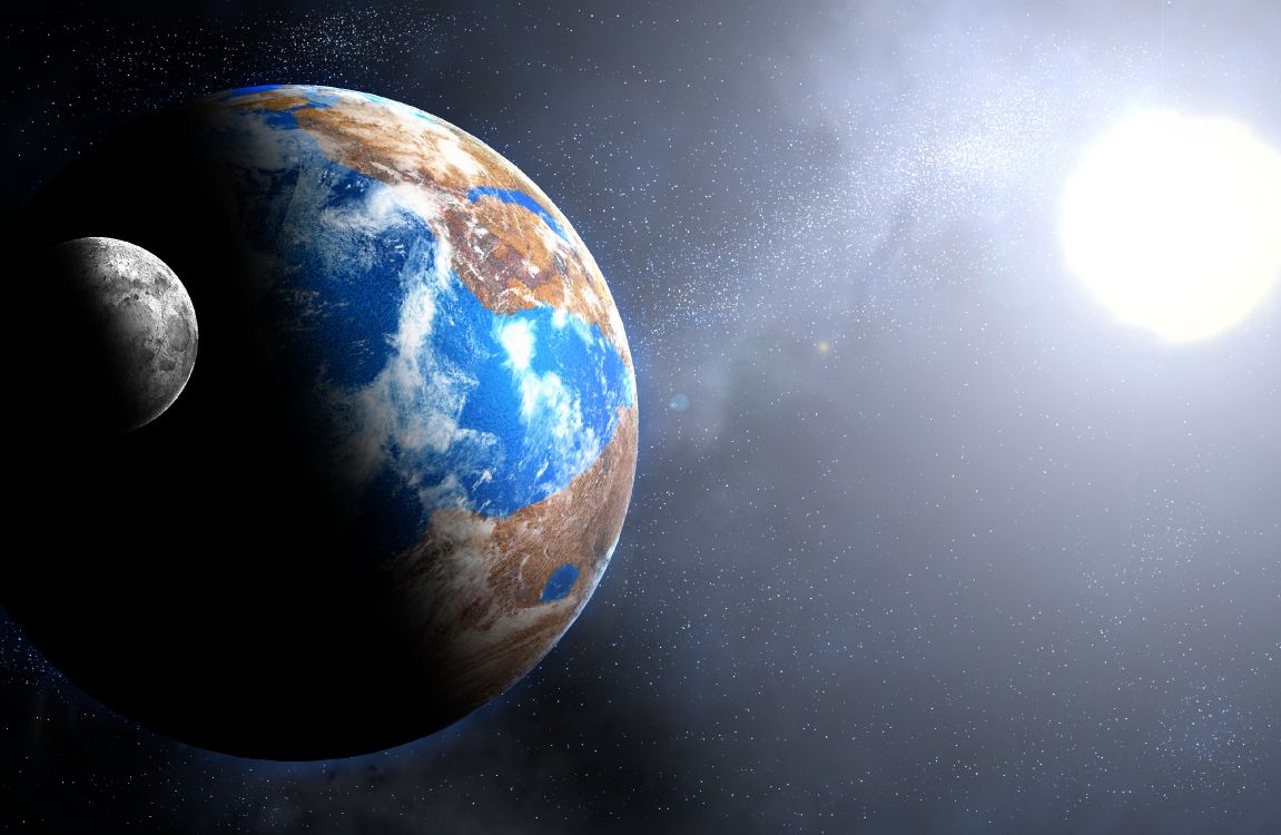 Обои земля, планета, космос, космическое пространство, атмосфера в разрешении 3760x2448