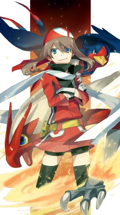 Обои аниме, фан-арт покемон, Эш Кетчум, МЭИ, фан арт в разрешении 1080x1920