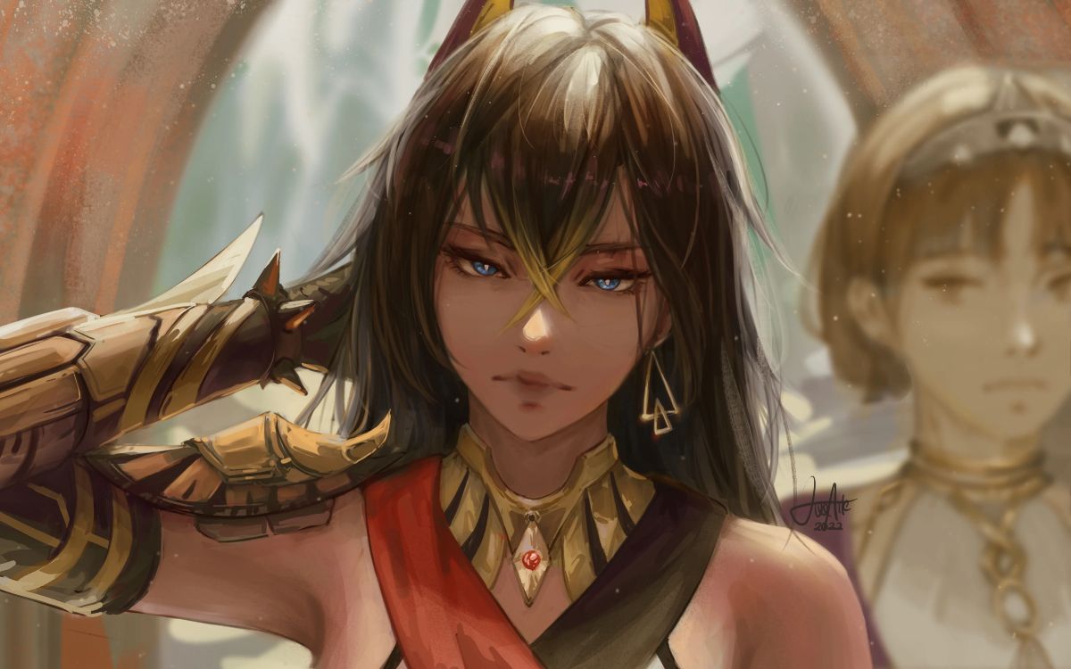 Обои Дехья Геншин фанарт, Геншин удар, дехья, хойолаборатория, арт в разрешении 4800x3000