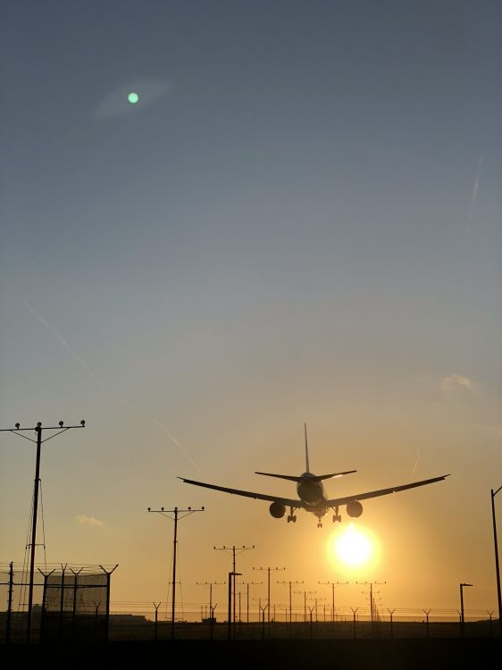 Обои воздушное путешествие, самолет, авиалайнер, авиация, самолеты в разрешении 1536x2048