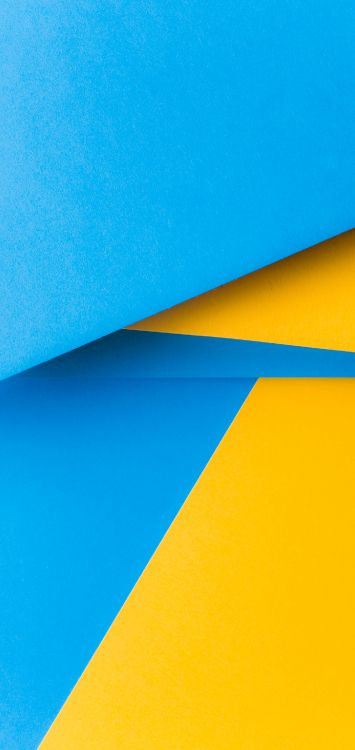 Обои лазурный, синий, треугольник, прямоугольник, склон в разрешении 1440x3040