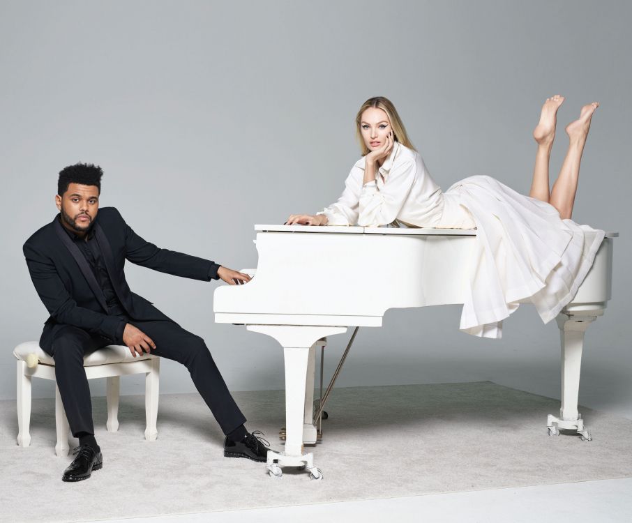 Обои The Weeknd, Харперс Базар, склад боеприпасов, сидящий, стояние в разрешении 2700x2234