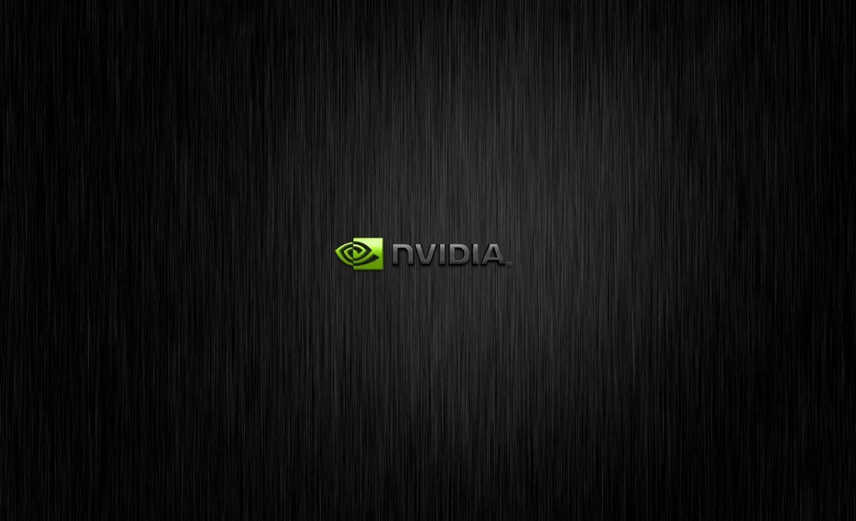 Обои nvidia, черный, текст, лого, темнота в разрешении 1920x1169