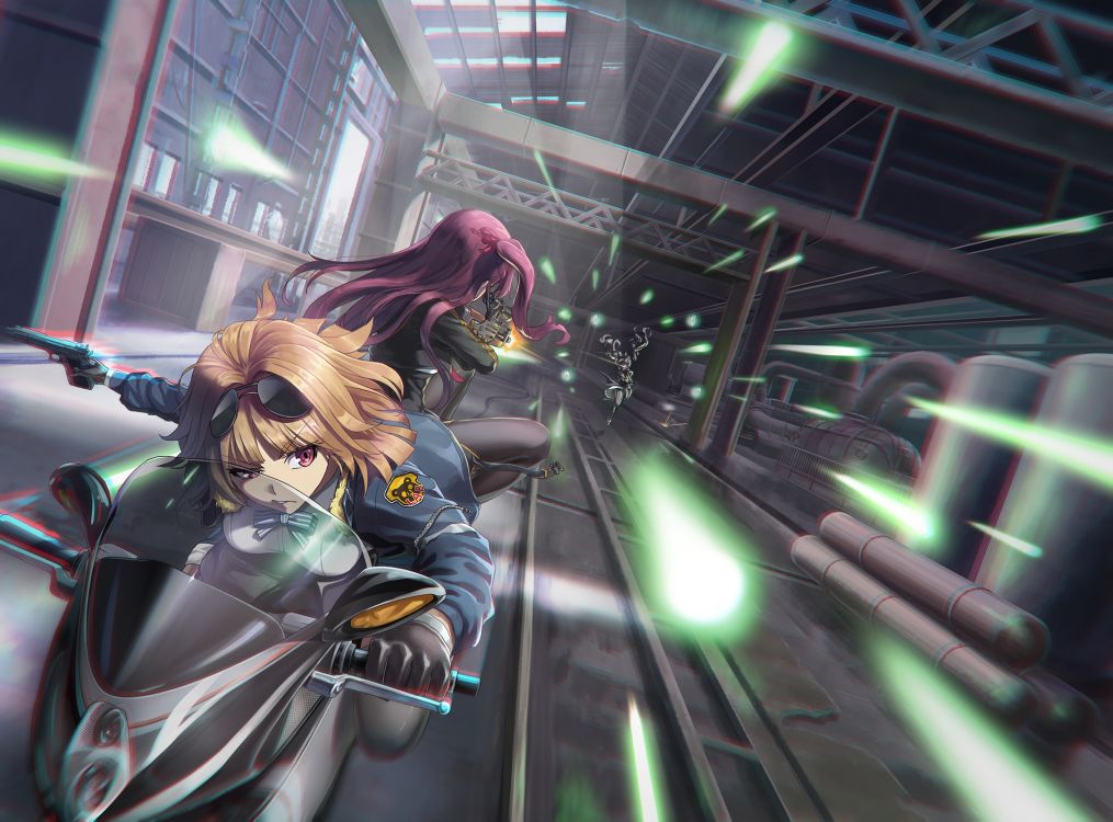 Обои Девочки Прифронтовых, аниме, Вальтер ва 2000, компьютерная игра, снимок в разрешении 2164x1599