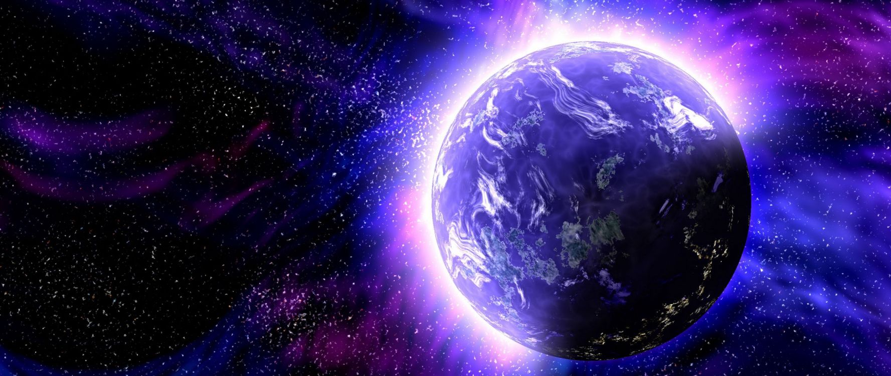 Обои тик ток музыка, атмосфера, свет, мир, арт в разрешении 2560x1080