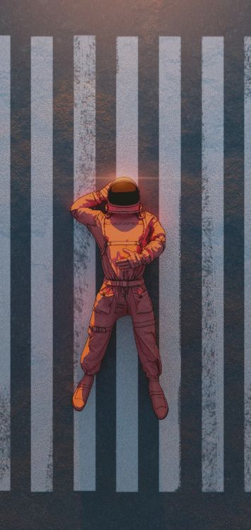 Обои soundcloud, иллюстрация, рукав, спецодежда, головной убор в разрешении 2384x5033