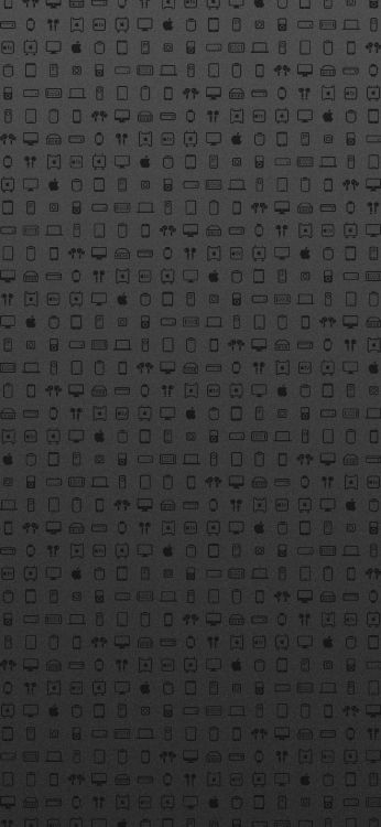 Обои яблоко, Сан Франциско, ios, серый цвет, узор в разрешении 1170x2532