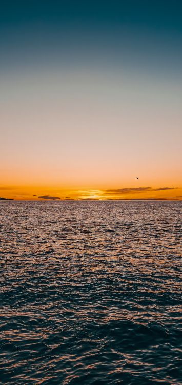 Обои горизонт, хардкор рейв микстейп 001, вода, гидроресурсы, атмосфера в разрешении 1515x3200