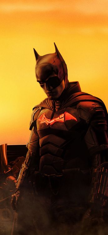 Обои денщик, Бэтмен, женщина кошка, Зои Кравиц, комиксы dc в разрешении 1290x2796