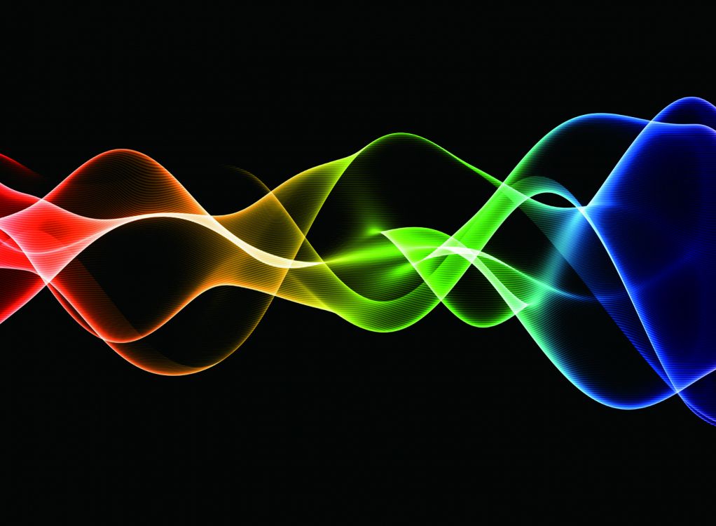 Обои свет, дым, графика, музыка, битпорте в разрешении 3000x2200