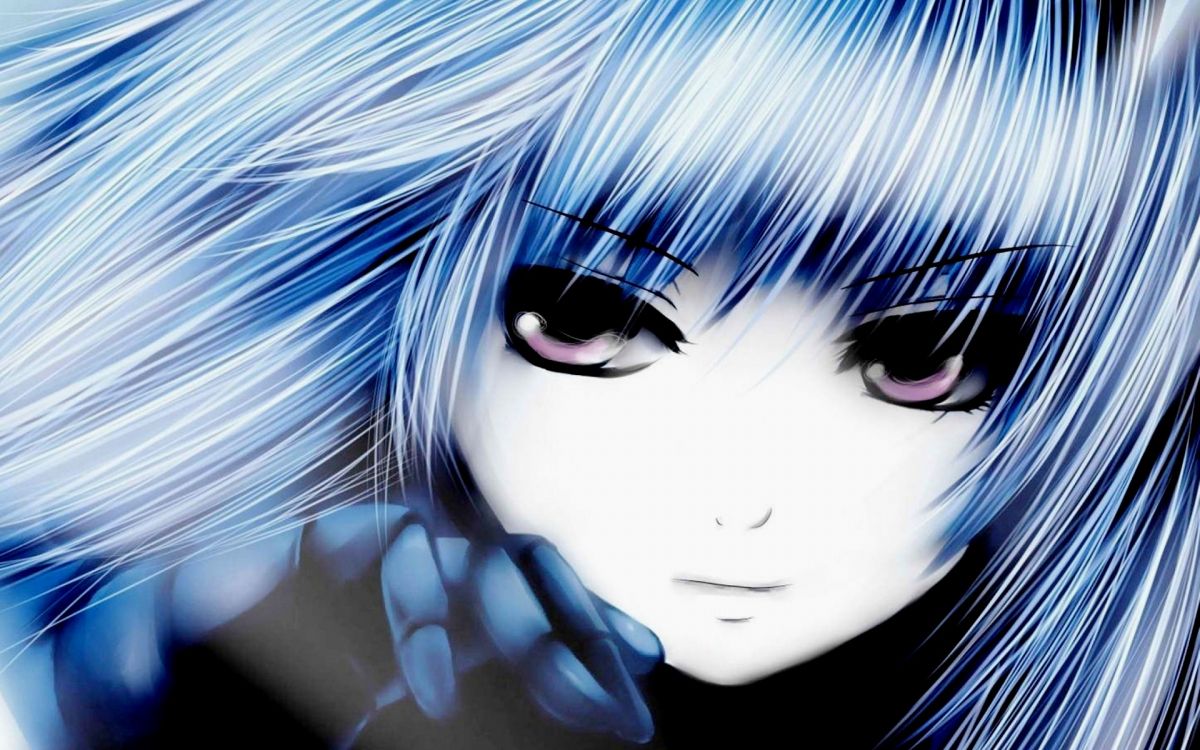 Обои аниме, ресничка, глаз, Кавайная, милый чиби аниме аватарки в разрешении 1920x1200