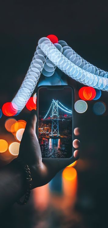 Обои освещение, рукав, жест, ориентир, развлечение в разрешении 1422x3000