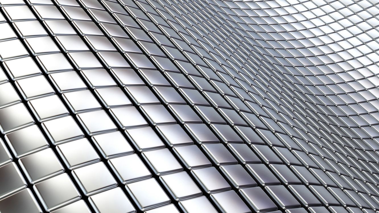 Обои серебро, линия, узор, ячейка, металл в разрешении 2560x1440