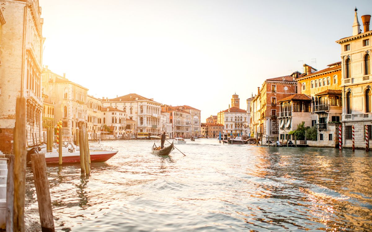 Обои Венеция, Милан, водный путь, канал, вода в разрешении 3840x2400