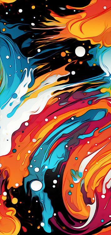 Обои визуальное искусство, арт, живопись, дизайн, графический дизайн в разрешении 1200x2534