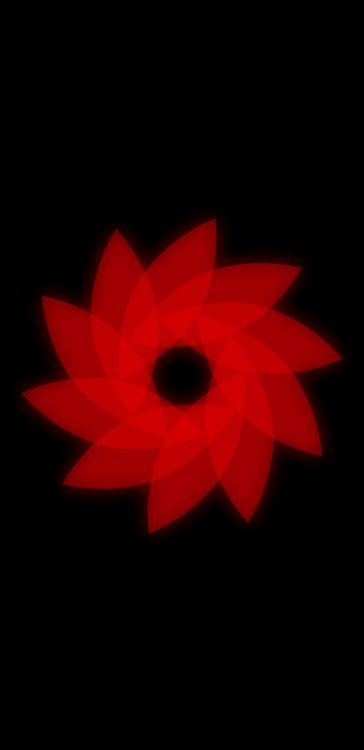 Обои цветок, лепесток, искусство, арт, полутона и оттенки в разрешении 1080x2220