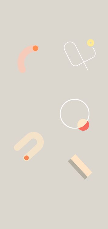 Обои андроид, Google, Google Pixel 4, Апельсин, дизайн в разрешении 1440x3040