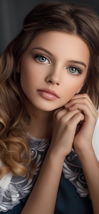 Обои красота, капкат, нос, щека, кожа в разрешении 1080x2340