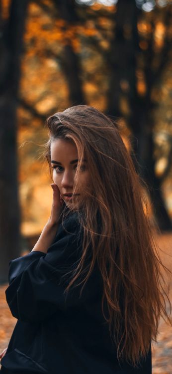 Обои красота, сапфировый спа, волосы, губа, бровь в разрешении 1080x2340