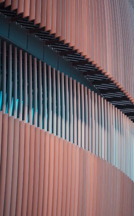 Обои фасад, дизайн, здание, линия, полутона и оттенки в разрешении 3086x4986