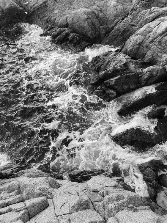 Обои рок, коренная порода, жидкий, водоток, поток в разрешении 3024x4032