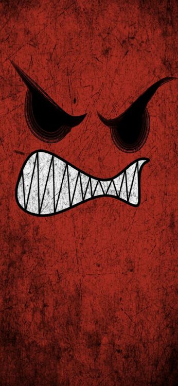 Обои графический дизайн, футболка, дизайн, иллюстрация, рот в разрешении 1080x2340