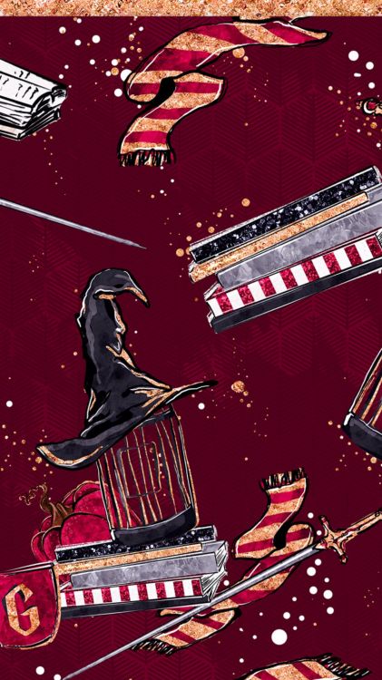 Обои лилия горшечник, Гарри Поттер, Дом Слизерин, Гриффиндор, Равенкло Дом в разрешении 1242x2208