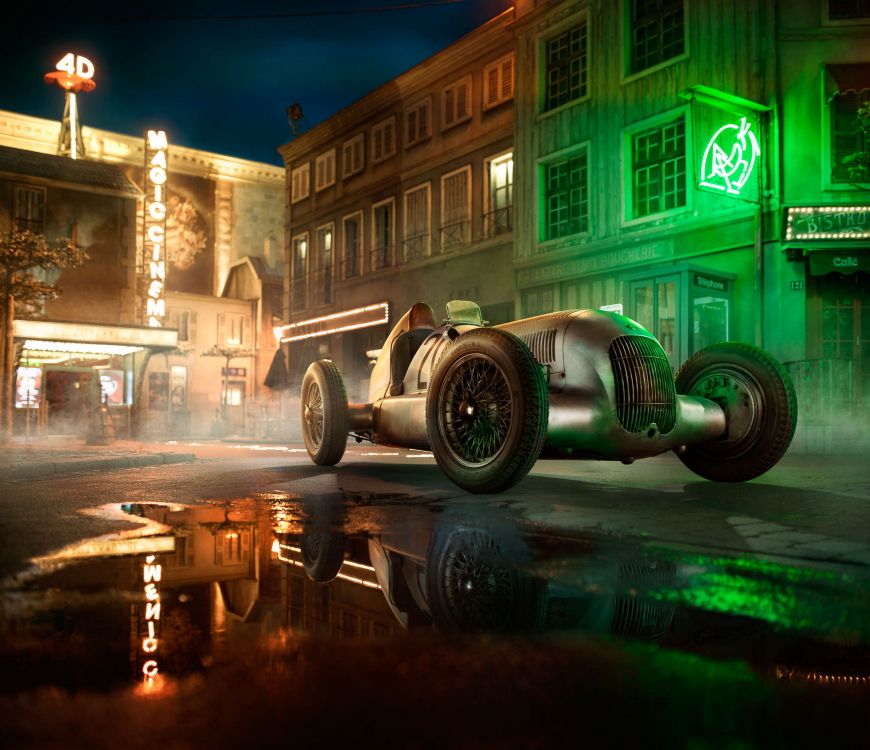 Обои графический дизайн, Мюнхен, дизайн, авто, компьютерная игра в разрешении 2560x2205