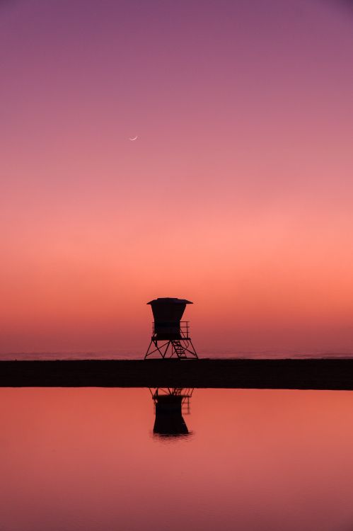 Обои закат, apple, отражение, горизонт, восход солнца в разрешении 1999x2999