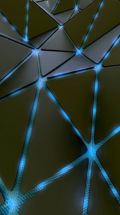 Обои синий, зеленый, свет, узор, архитектура в разрешении 1280x2276