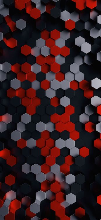 Обои узор, прямоугольник, Оранжевый цвет, красный цвет, материальное свойство в разрешении 1407x3045